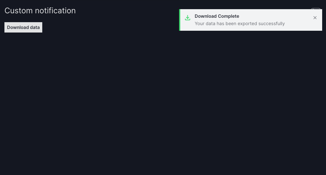 CustomNotification