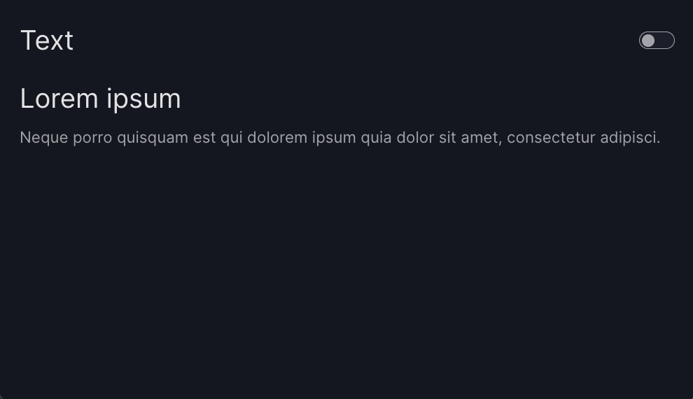 Text